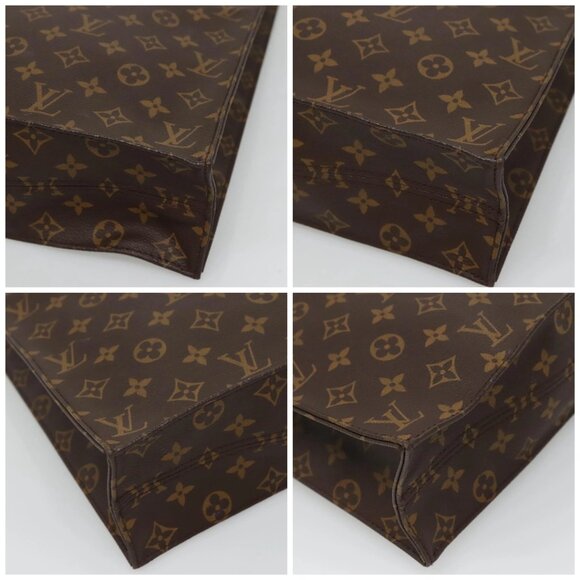 LOUIS VUITTON Monogram Sac Plat Hand Bag M51140 LV Auth 134747 - Picture 16 of 16